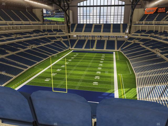Lucas Oil Stadium - Section 525 Seat View