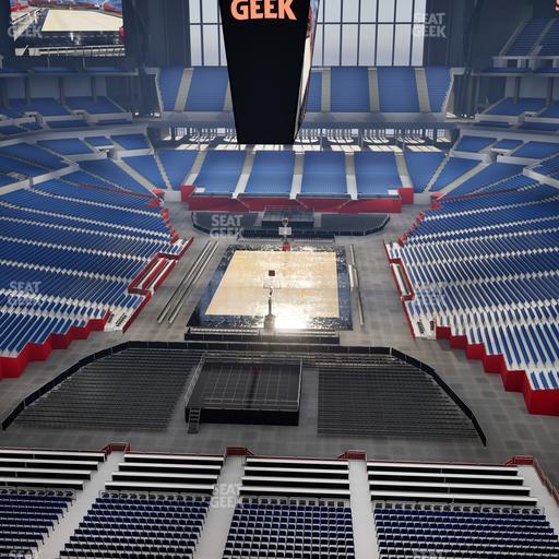 Lucas Oil Stadium - Section 526 Seat View