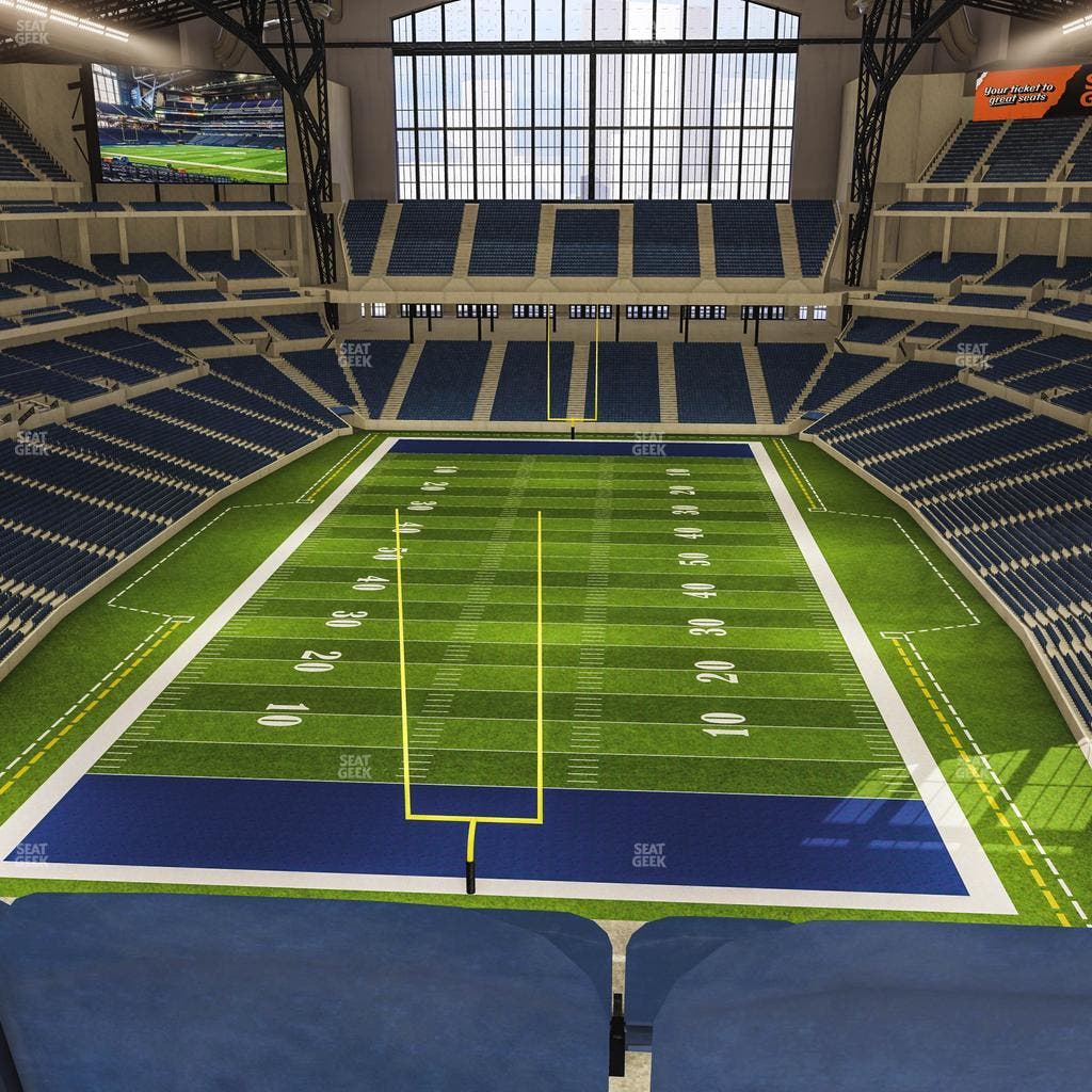 Lucas Oil Stadium - Section 526 Seat View
