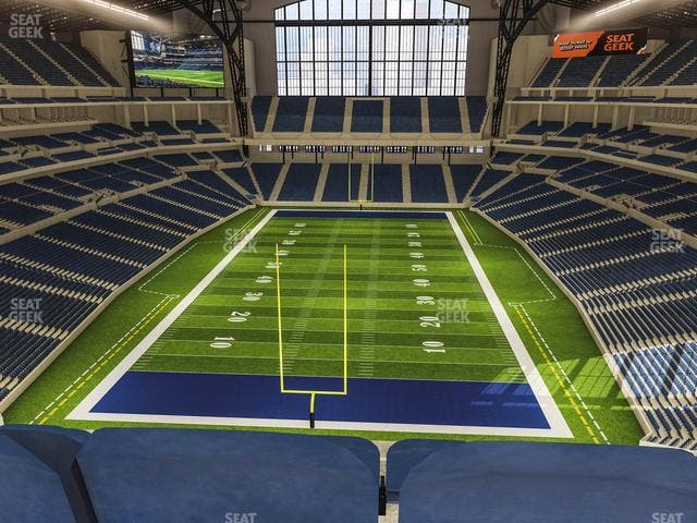 Lucas Oil Stadium - Section 526 Seat View