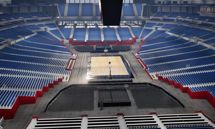 Lucas Oil Stadium - Section 527 Seat View