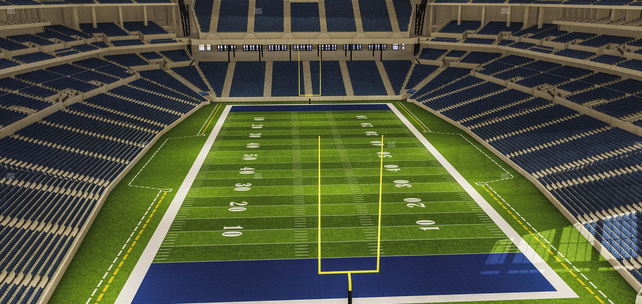 Lucas Oil Stadium - Section 527 Seat View