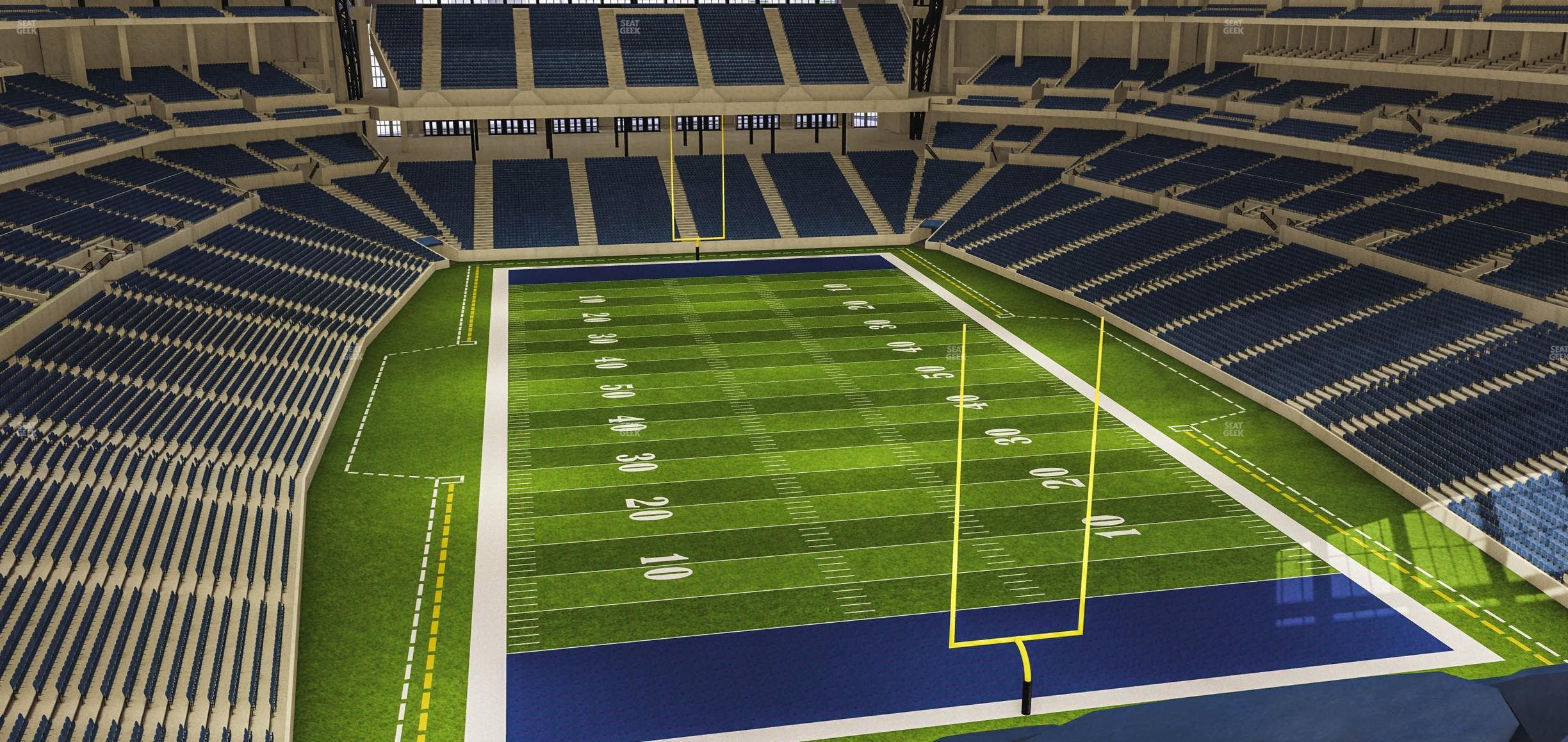 Lucas Oil Stadium - Section 528 Seat View