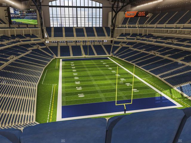 Lucas Oil Stadium - Section 528 Seat View