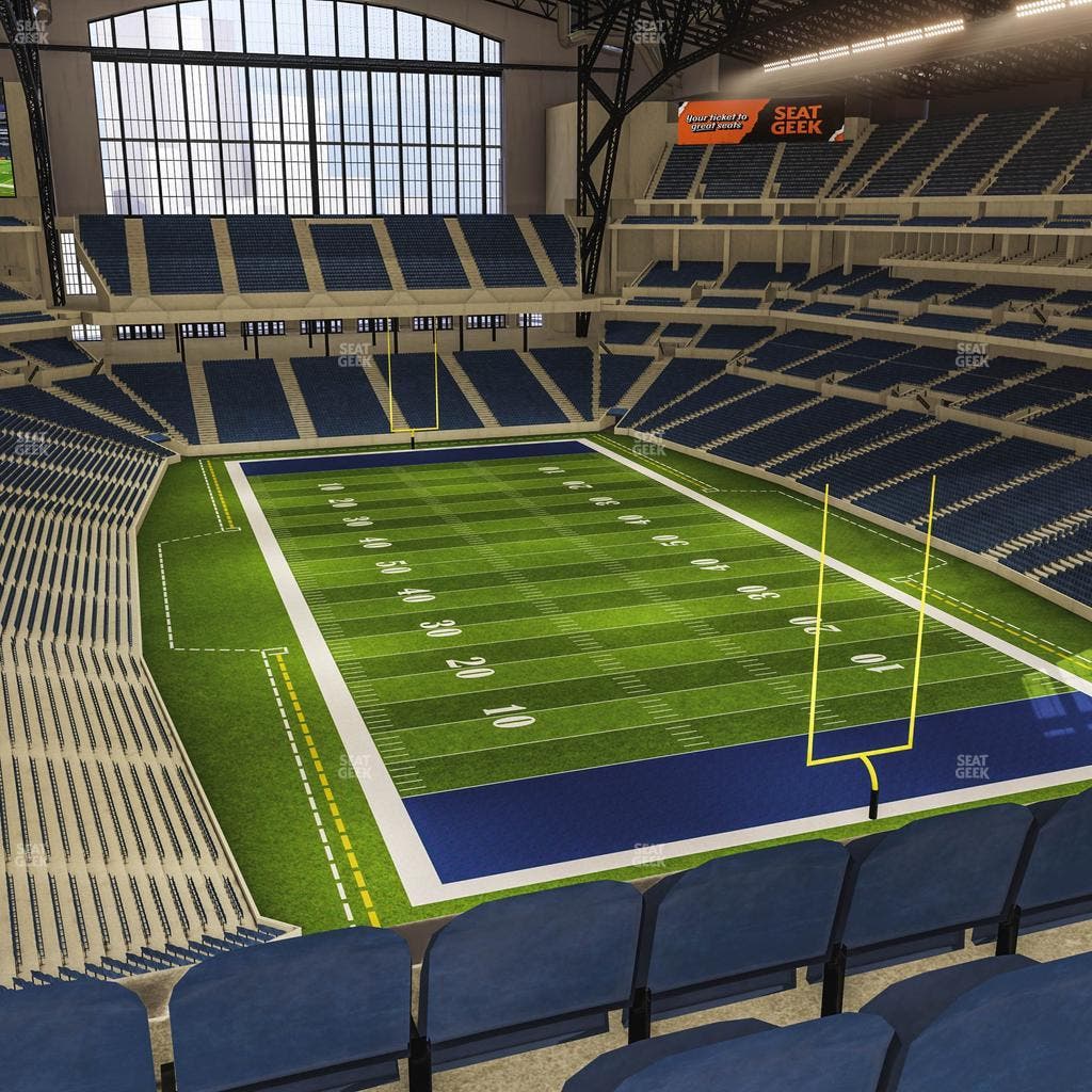 Lucas Oil Stadium - Section 529 Seat View