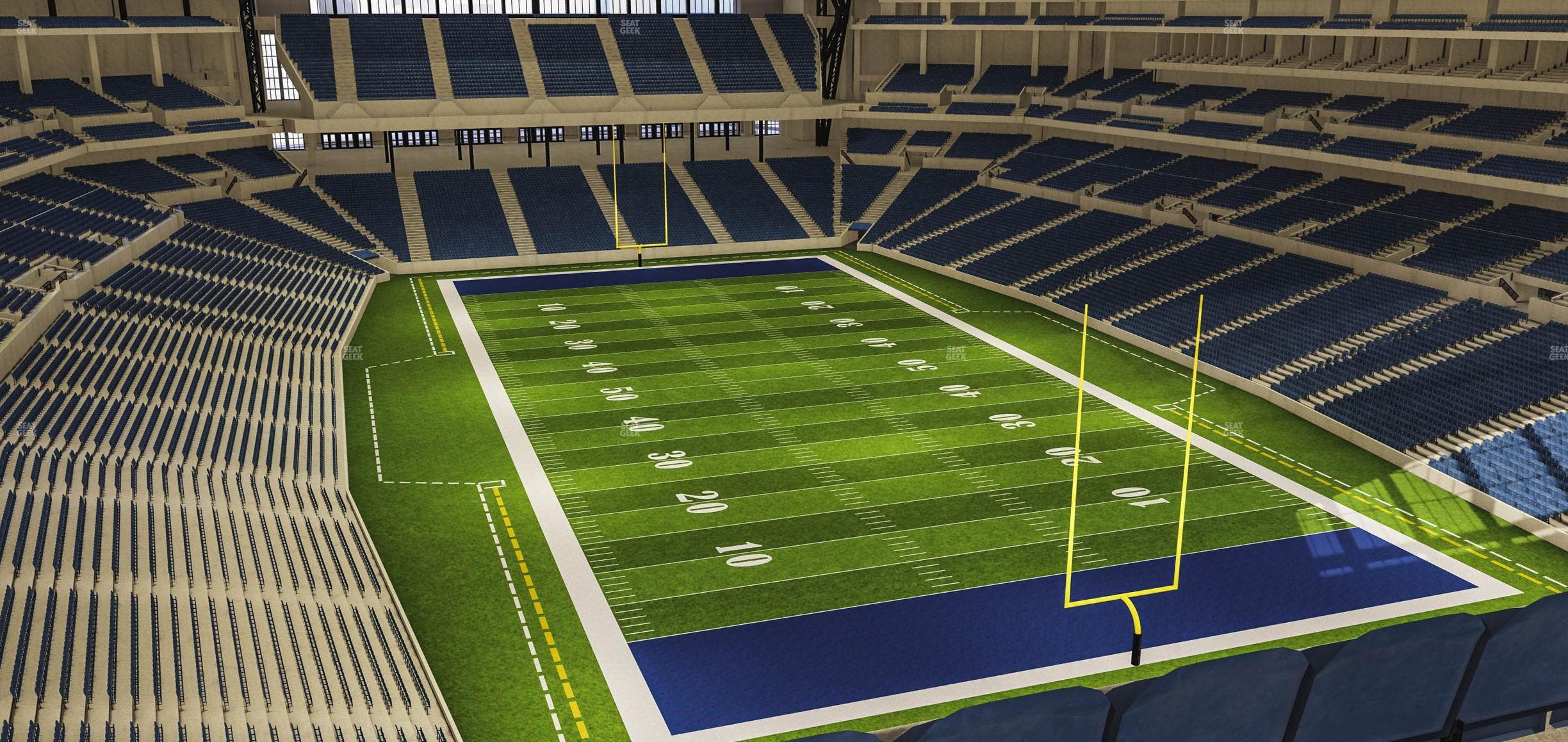 Lucas Oil Stadium - Section 529 Seat View
