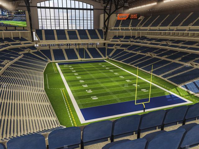 Lucas Oil Stadium - Section 529 Seat View