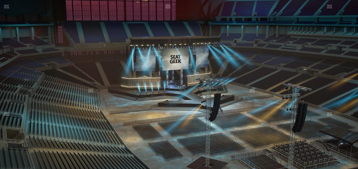 Lucas Oil Stadium - Section 531 Seat View