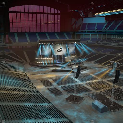 Lucas Oil Stadium - Section 531 Seat View