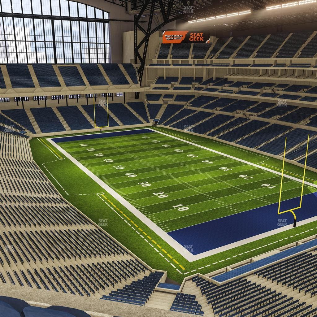 Lucas Oil Stadium - Section 531 Seat View