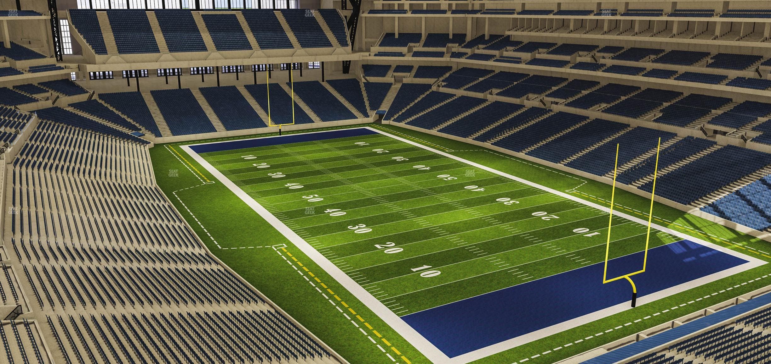 Lucas Oil Stadium - Section 531 Seat View