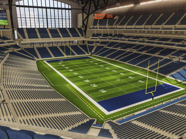Lucas Oil Stadium - Section 531 Seat View