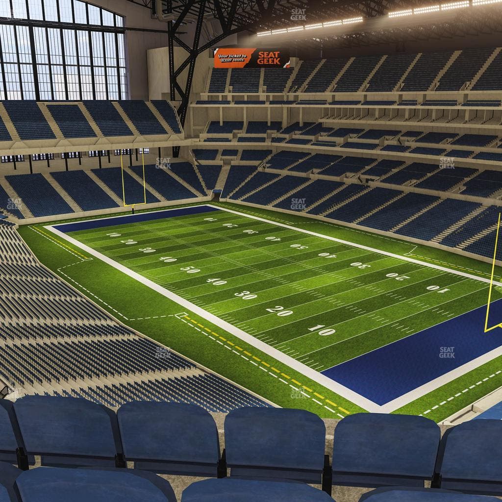 Lucas Oil Stadium - Section 533 Seat View