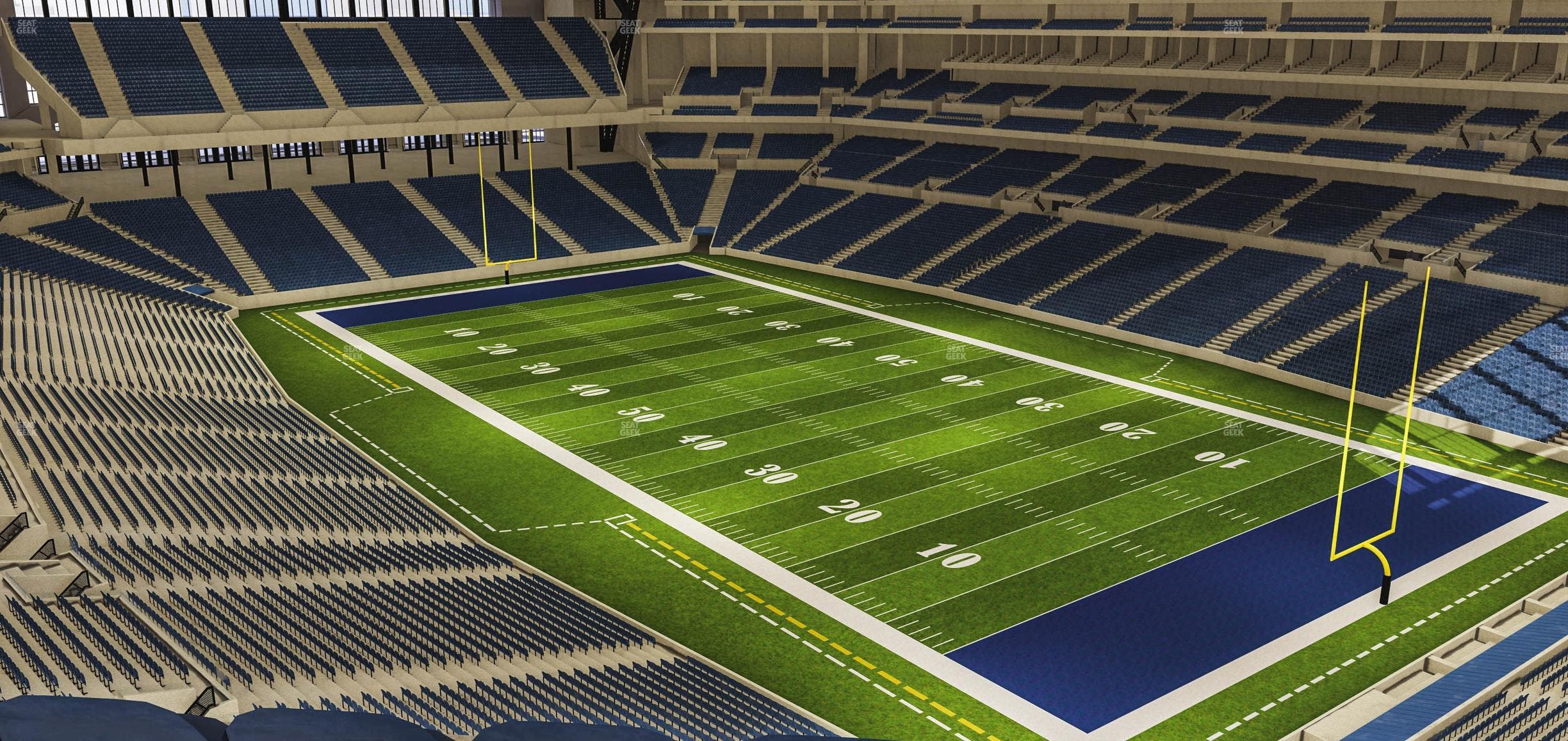 Lucas Oil Stadium - Section 533 Seat View