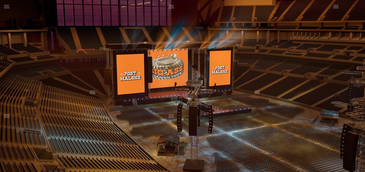 Lucas Oil Stadium - Section 533 Seat View