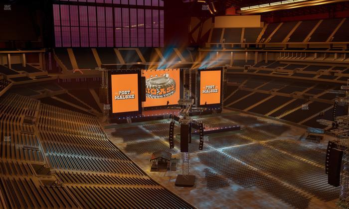 Lucas Oil Stadium - Section 533 Seat View
