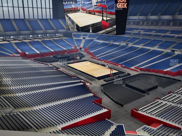 Lucas Oil Stadium - Section 533 Seat View