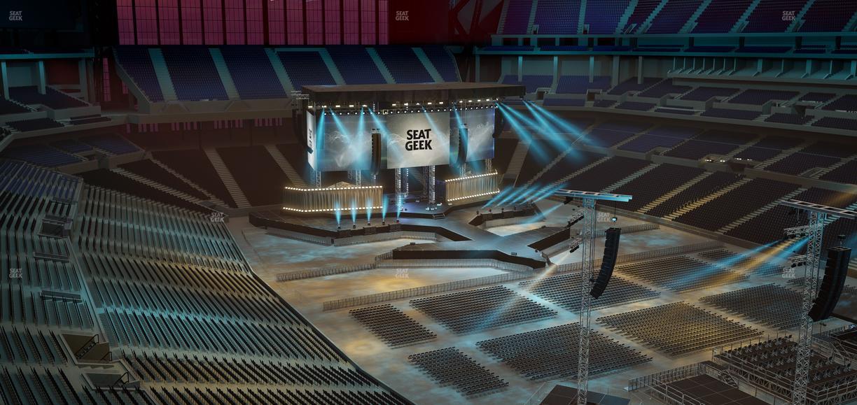 Lucas Oil Stadium - Section 533 Seat View