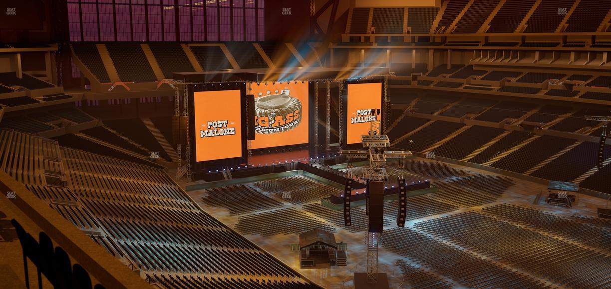 Lucas Oil Stadium - Section 534 Seat View