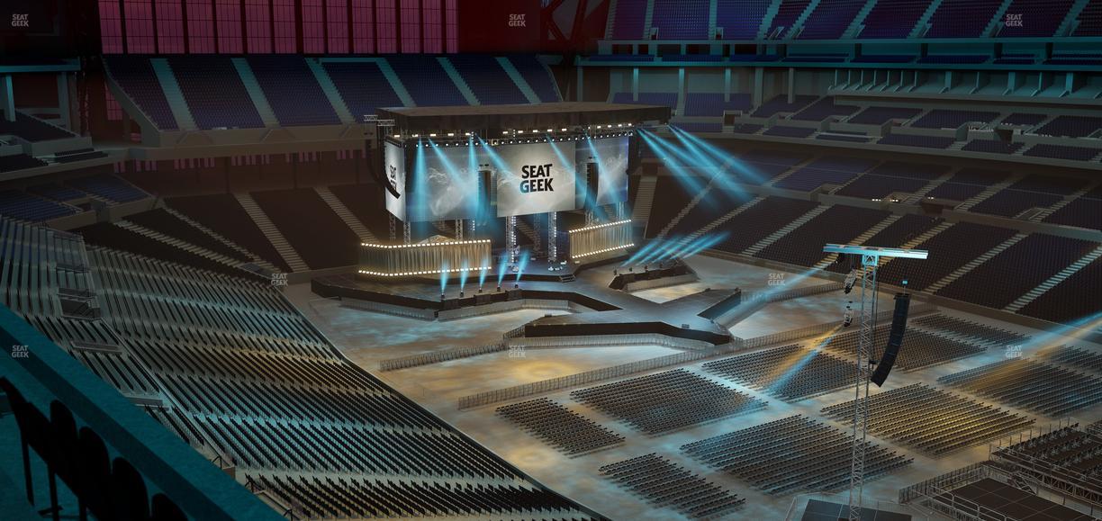 Lucas Oil Stadium - Section 534 Seat View