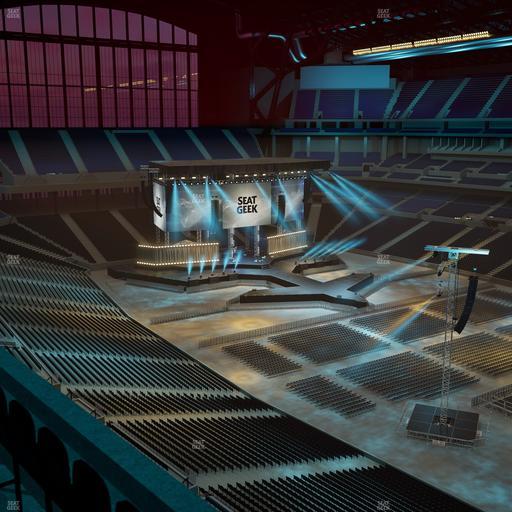 Lucas Oil Stadium - Section 534 Seat View