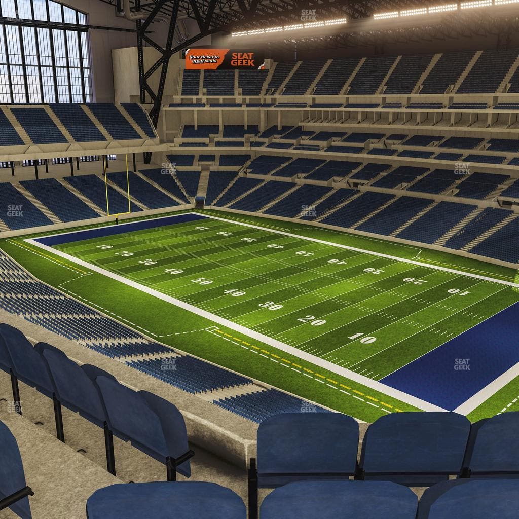 Lucas Oil Stadium - Section 534 Seat View