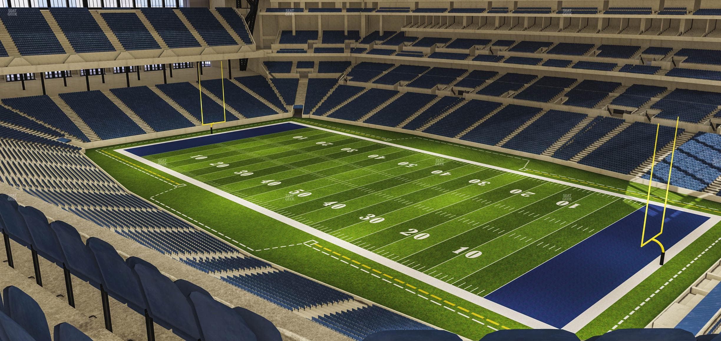 Lucas Oil Stadium - Section 534 Seat View