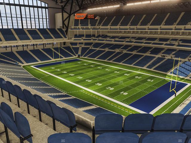 Lucas Oil Stadium - Section 534 Seat View