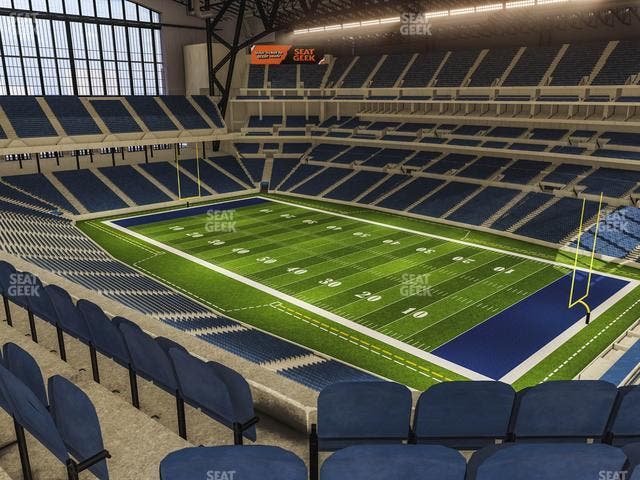 Lucas Oil Stadium - Section 534 Seat View