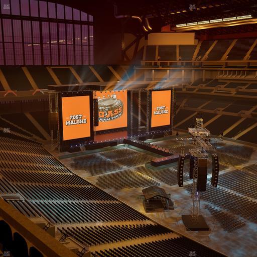 Lucas Oil Stadium - Section 535 Seat View