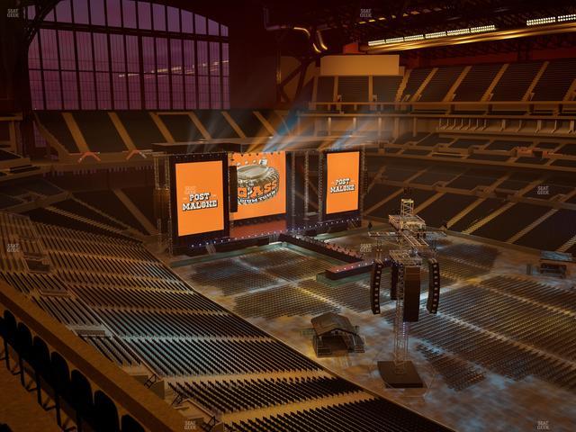 Lucas Oil Stadium - Section 535 Seat View Lucas Oil Stadium - Section 535 Seat View