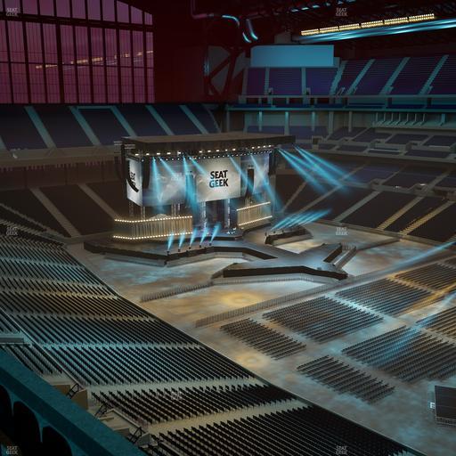 Lucas Oil Stadium - Section 535 Seat View