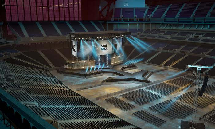 Lucas Oil Stadium - Section 535 Seat View