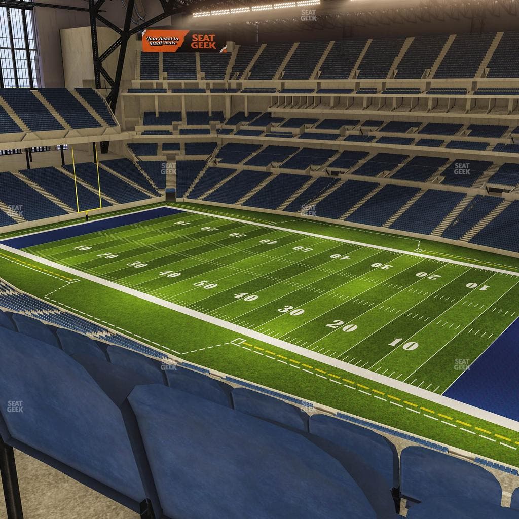 Lucas Oil Stadium - Section 535 Seat View