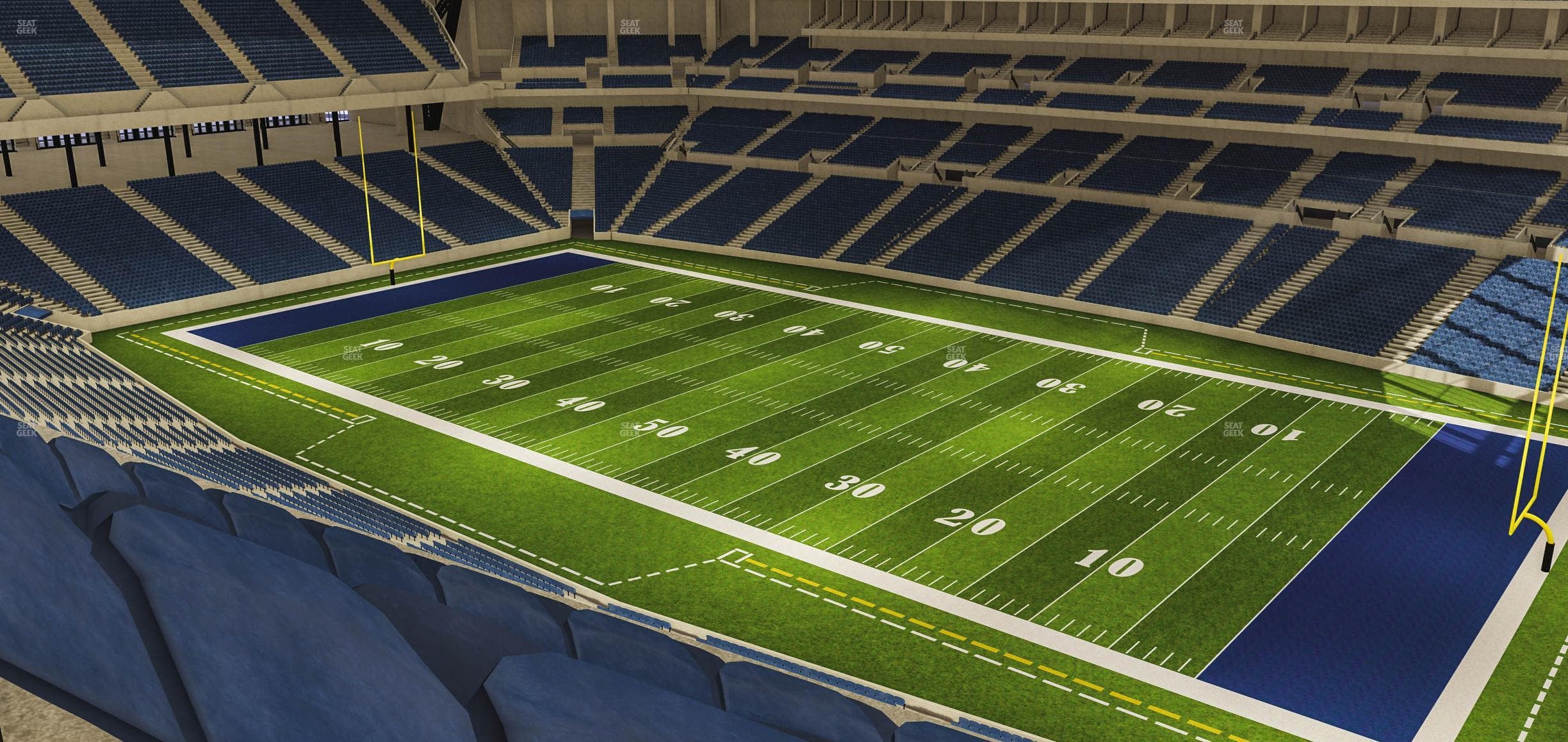 Lucas Oil Stadium - Section 535 Seat View