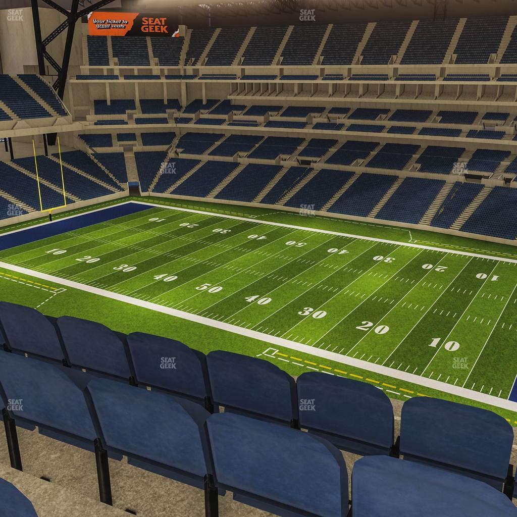 Lucas Oil Stadium - Section 536 Seat View