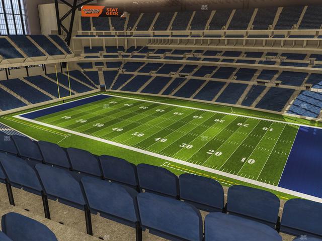 Lucas Oil Stadium - Section 536 Seat View