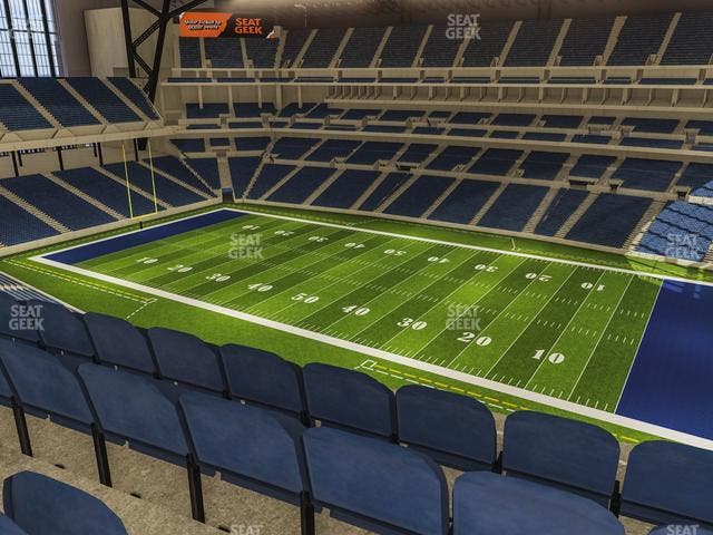 Lucas Oil Stadium - Section 536 Seat View