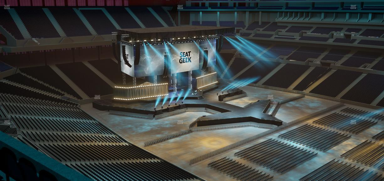 Lucas Oil Stadium - Section 536 Seat View