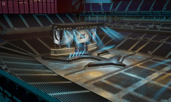 Lucas Oil Stadium - Section 536 Seat View