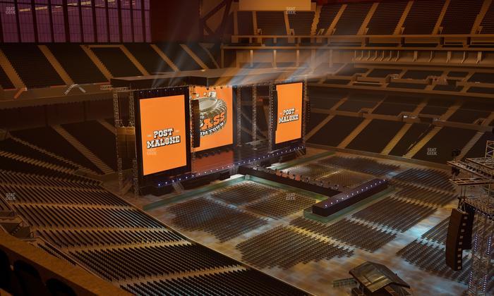 Lucas Oil Stadium - Section 537 Seat View