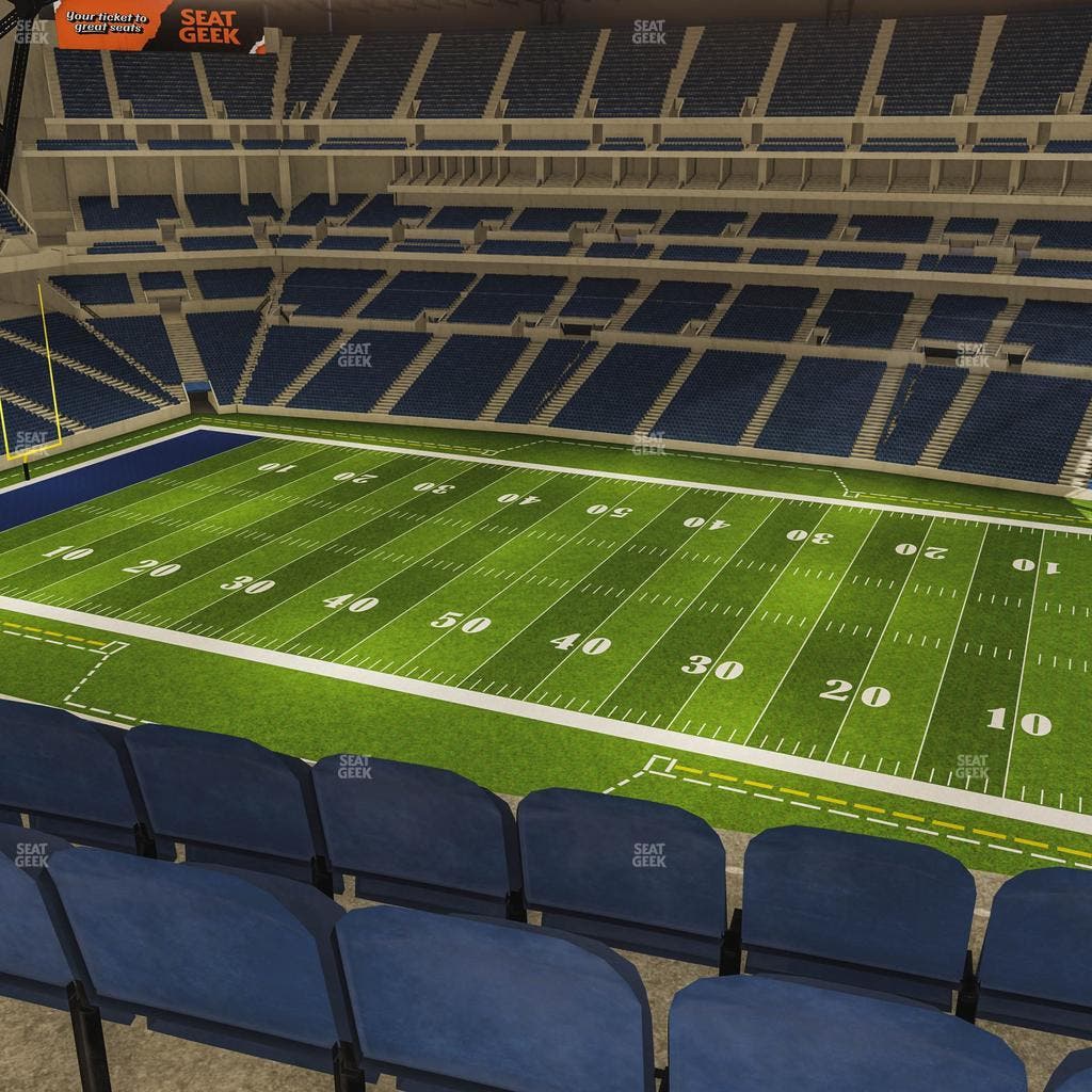 Lucas Oil Stadium - Section 537 Seat View