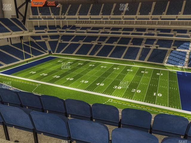 Lucas Oil Stadium - Section 537 Seat View