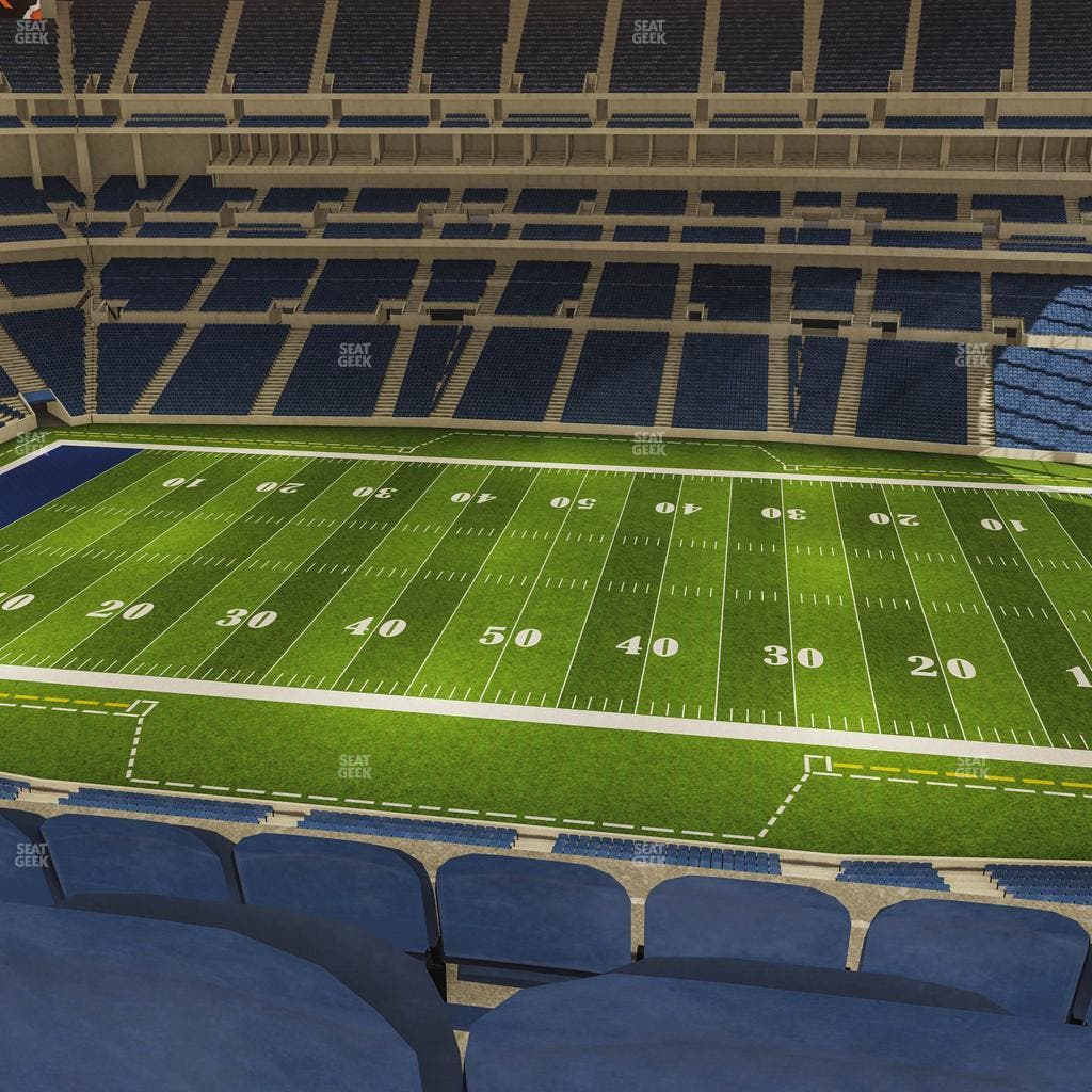 Lucas Oil Stadium - Section 539 Seat View
