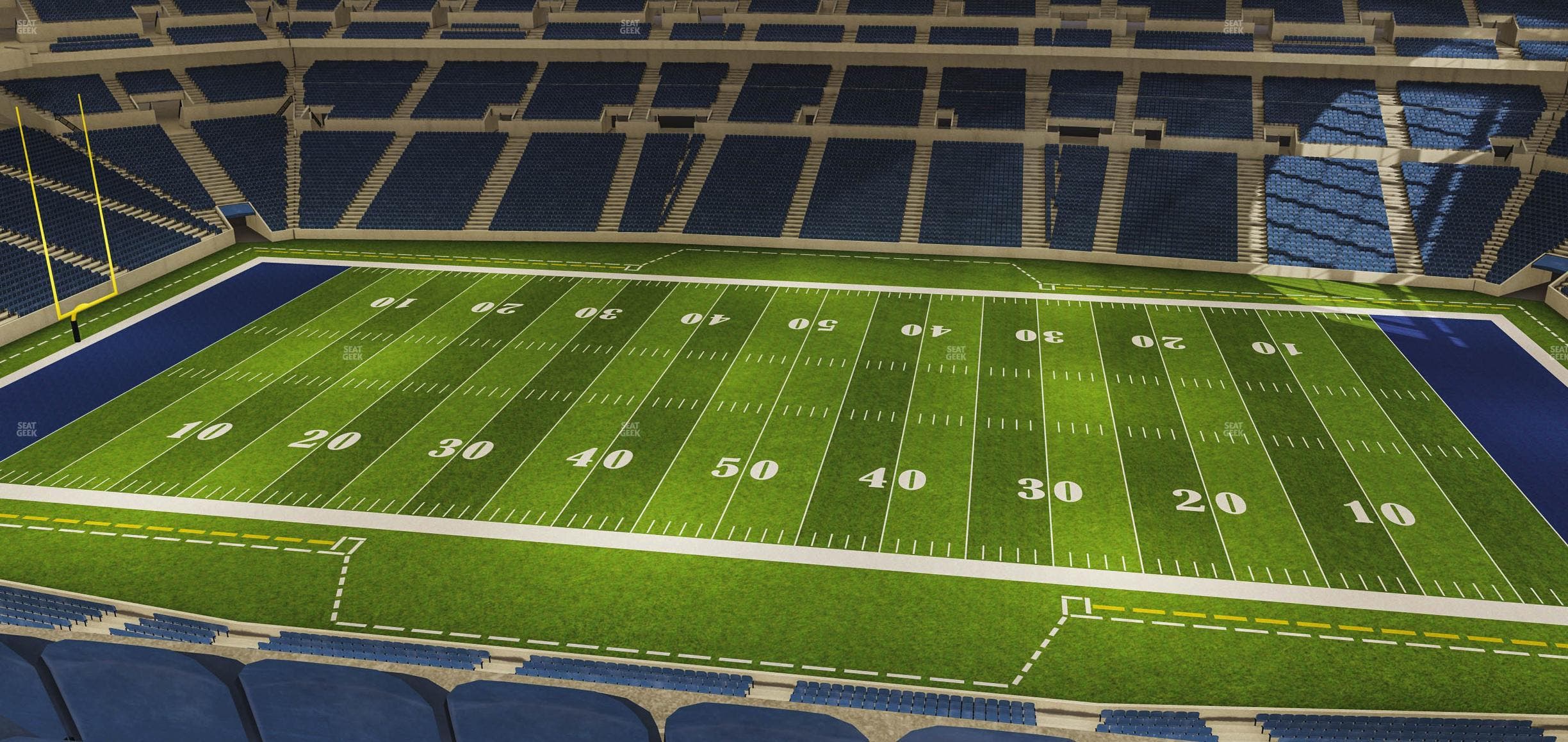 Lucas Oil Stadium - Section 539 Seat View