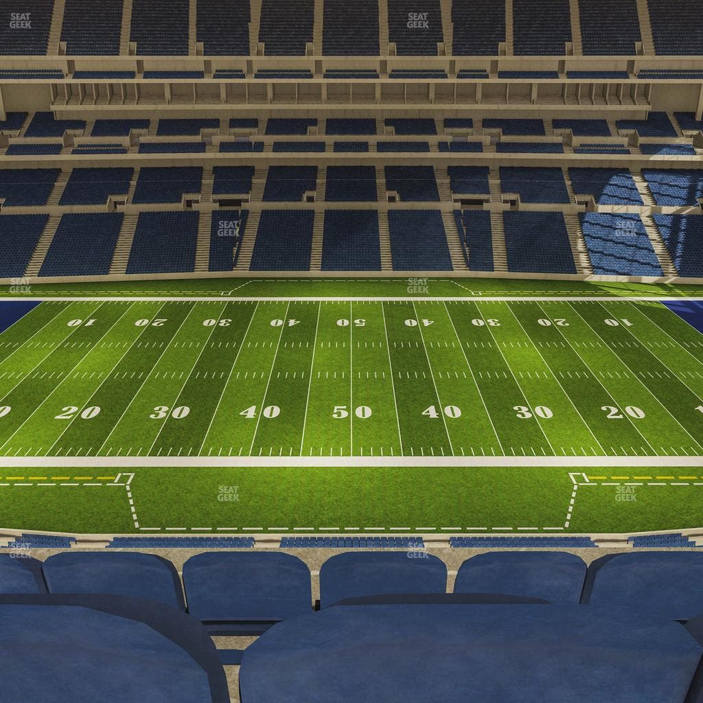 Lucas Oil Stadium - Section 540 Seat View