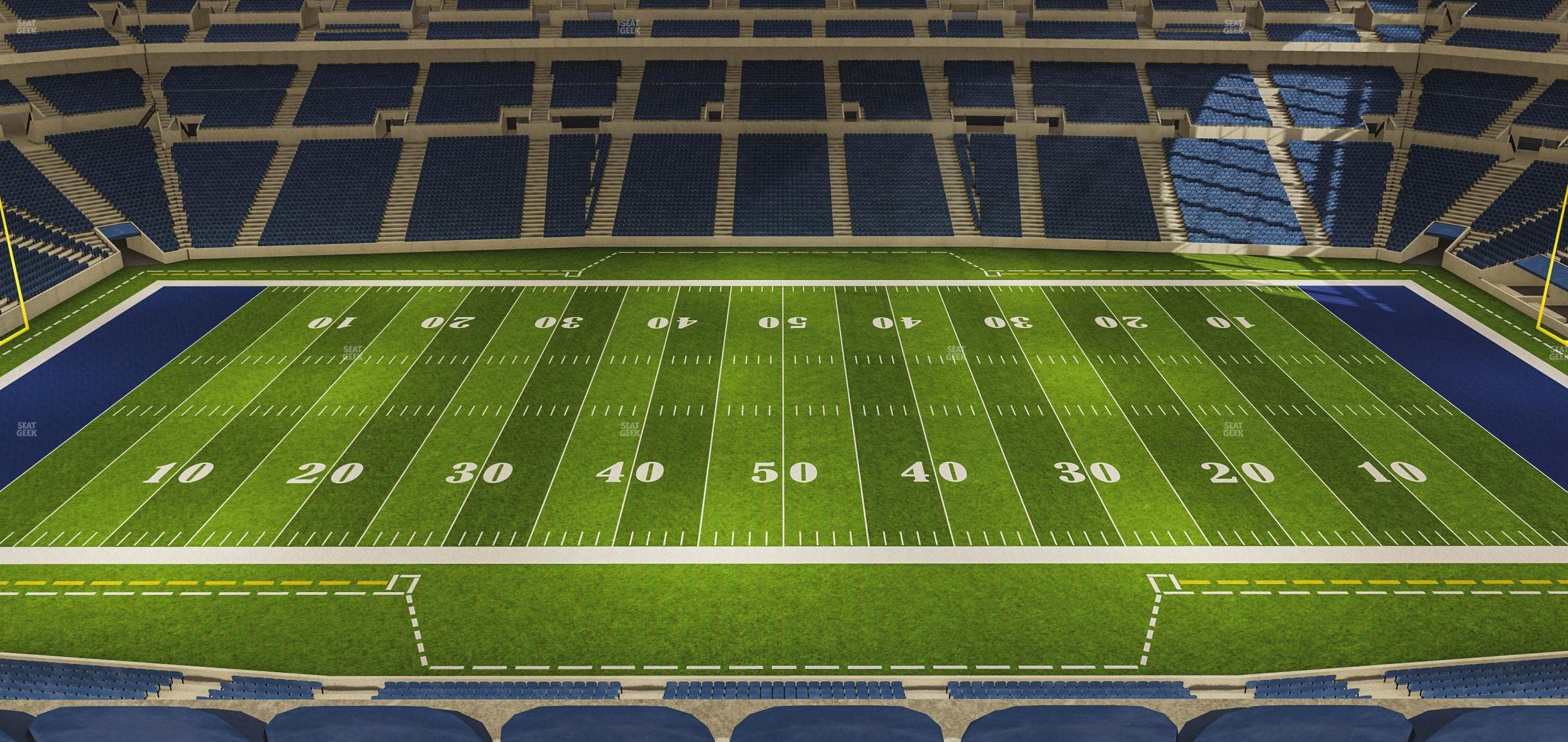 Lucas Oil Stadium - Section 540 Seat View