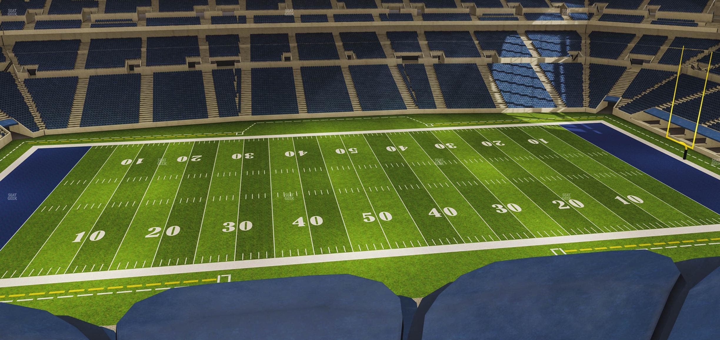Lucas Oil Stadium - Section 541 Seat View