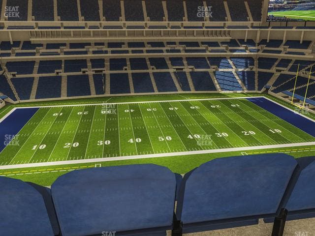Lucas Oil Stadium - Section 541 Seat View