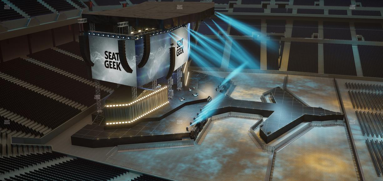 Lucas Oil Stadium - Section 541 Seat View